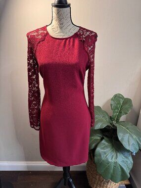 drop waist velvet dress add to hearts badgley mischka Hayden Floral Drop Waist Maxi Dress